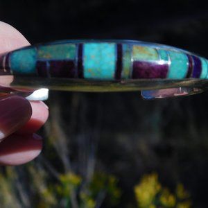 Sterling Silver Native American Bracelet